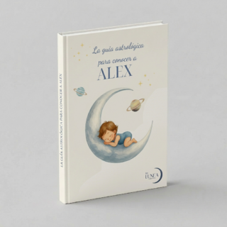 Carta natal infantil personalizada edición luna