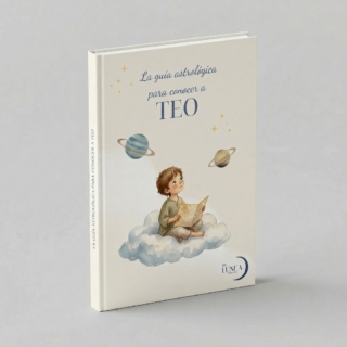 Carta natal infantil personalizada edición nube